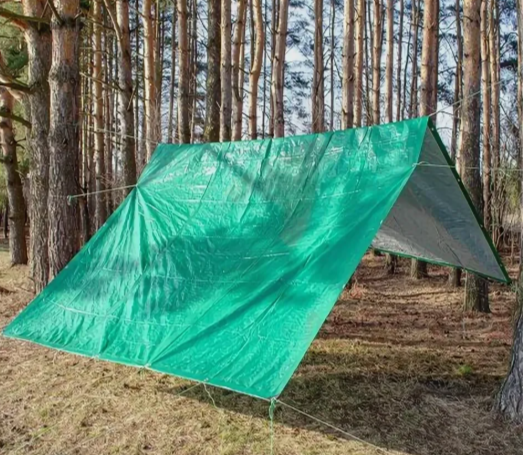 Тент тарпаулин плотность 120 г/м2 2*3м