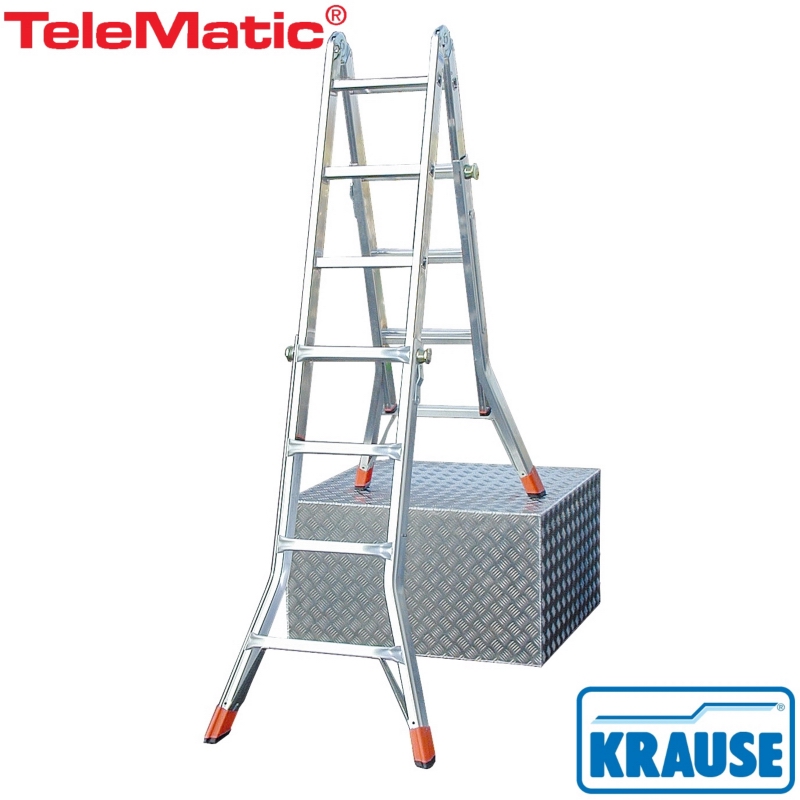 Лестницы-стремянки телескопические Германия Krause TeleMatic